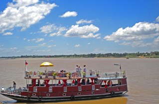 Mekong River boat